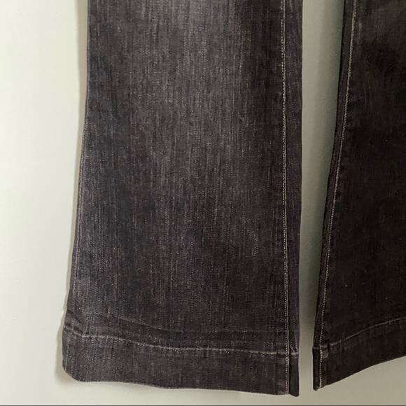 J Brand Lovestory Flare Bell Bottom Wide Leg Jeans in Ash - Picture 4 of 9